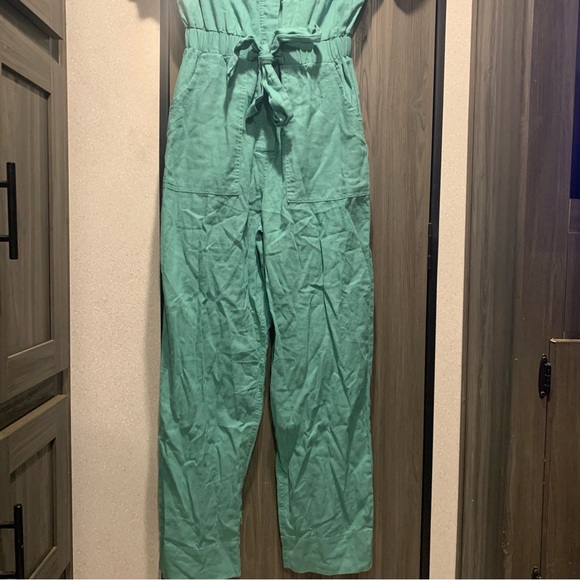 NWT Universal Thread Green Short Sleeve Jumpsuit Size 2 - Picture 4 of 12